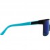 FLYNN 5050 Soft Matte Black Translucent Blue Lens HD Plus Gray Green with Dark Blue Spectra Mirror       Ref 6700000000083